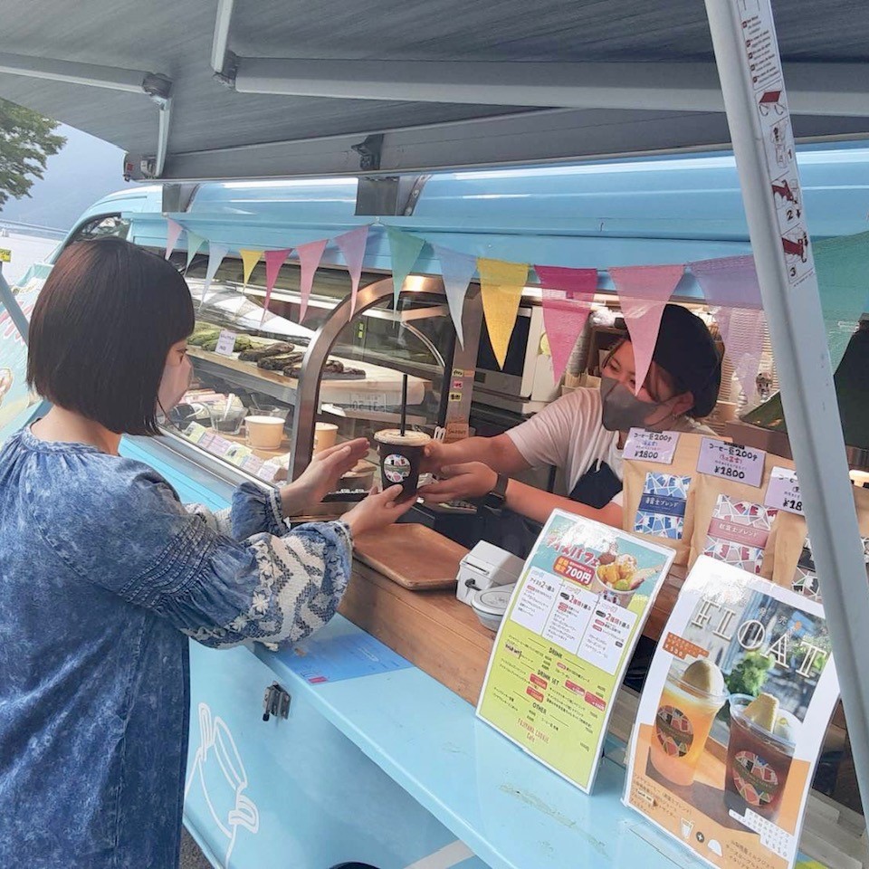 イベント出店も楽しめる♪